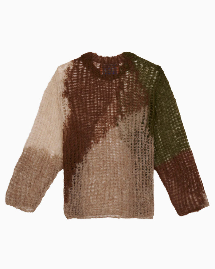 Sweaters Brain Dead Threadbare Boxy Unisex Sweater - BDP26O12004887GR04