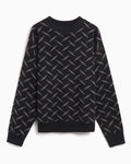 Sweaters RAVE skateboards Boyd Men's Knit Sweater Boxy Men's Sweater - PN21674-Black / Dark Grey