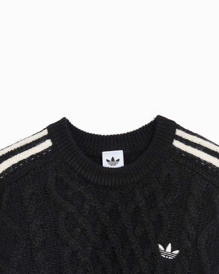 Sweaters adidas Originals Cable Knit Graphic Oversize Women's Sweater - KR9621