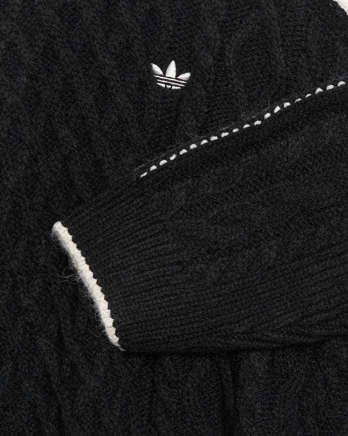 Sweaters adidas Originals Cable Knit Graphic Oversize Women's Sweater - KR9621