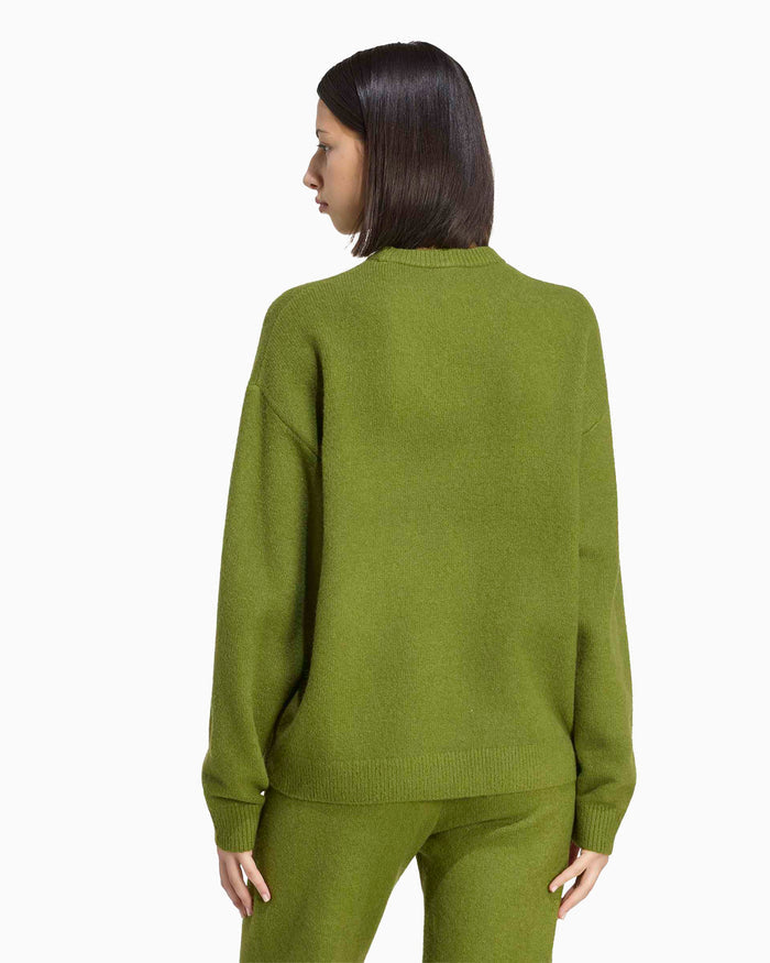 Sweaters adidas Originals Athletic Department Logo Relaxed Women's Sweater - LD4475