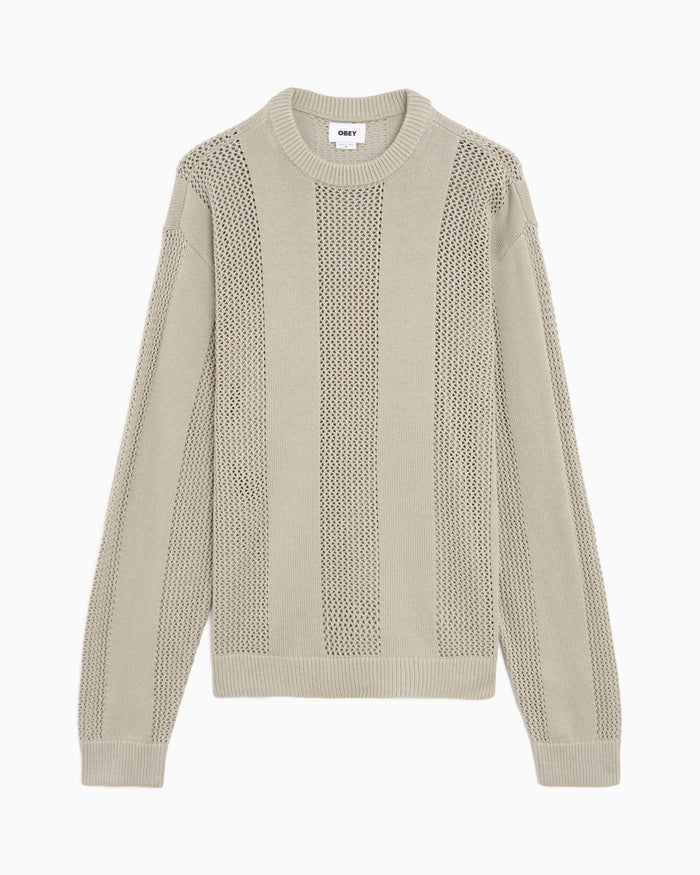 Sweaters OBEY Clothing Crochet Men's Sweater - 151000124-LFG