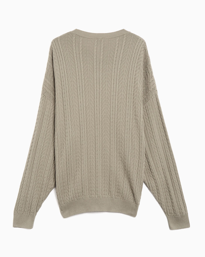 Sweaters adidas Originals Cable Knit Relaxed Men's Sweater - KR9767