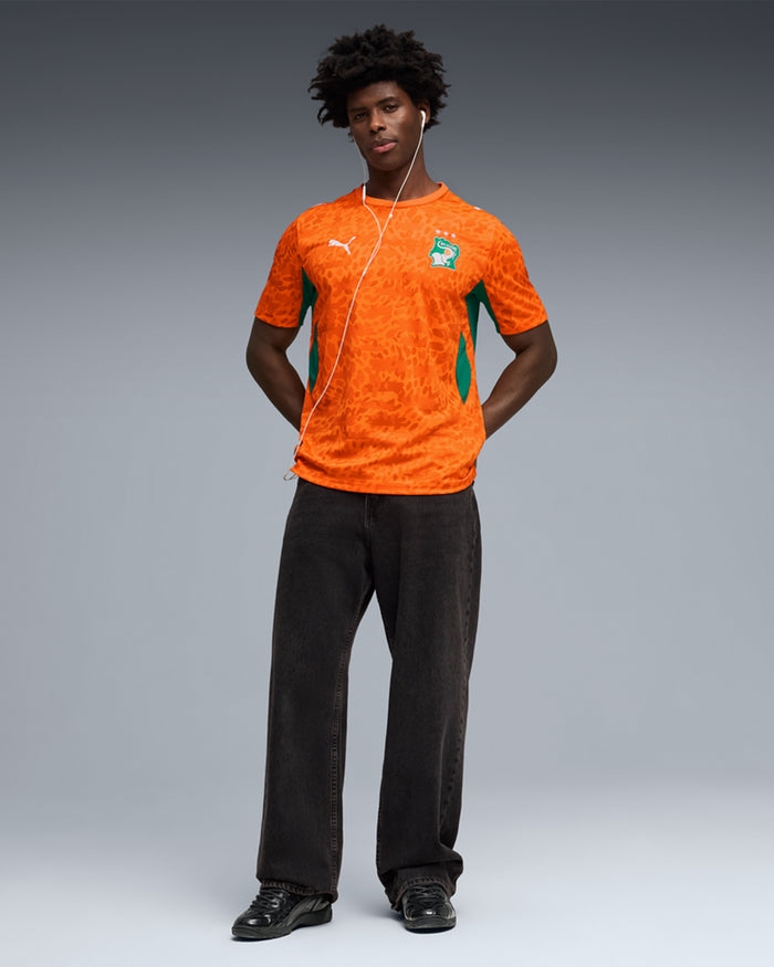 T-Shirts Puma Ivory Coast Futbol First Kit 2026 Men's Jersey T-Shirt - 783182-01