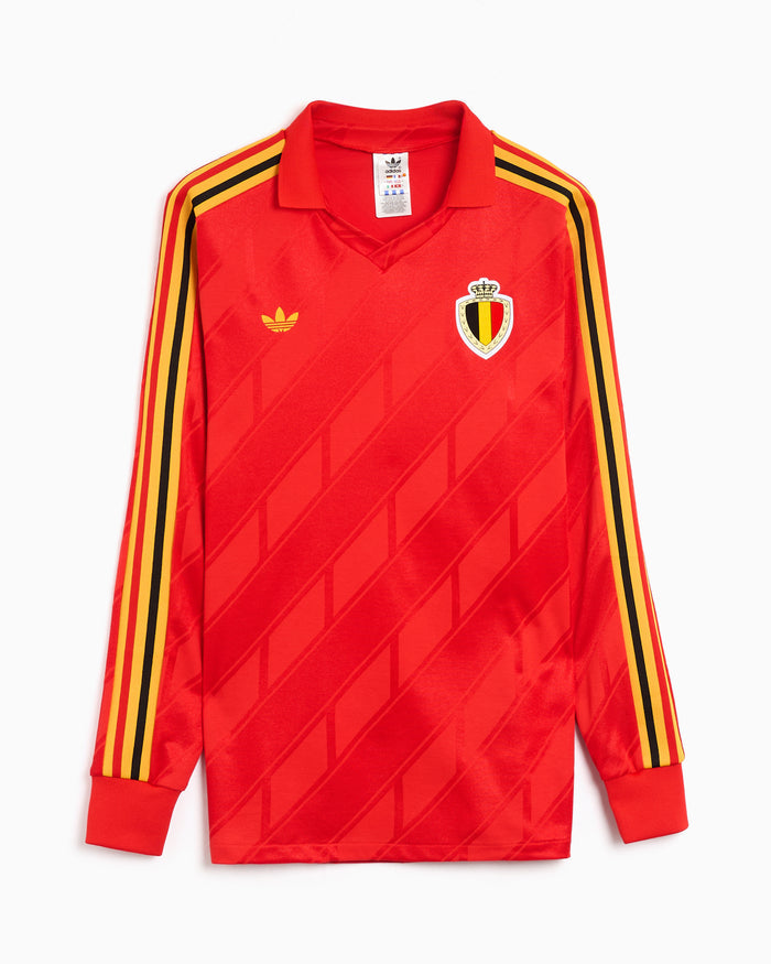 T-Shirts adidas Originals Belgium 1986 Football 1st Kit Men's Jersey T-Shirt - KA5111