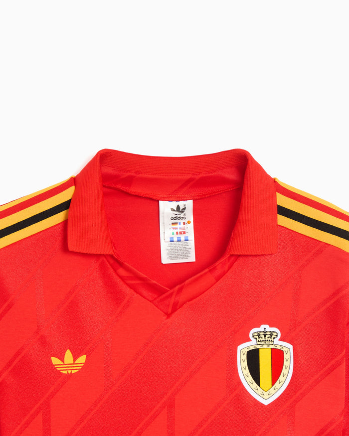 T-Shirts adidas Originals Belgium 1986 Football 1st Kit Men's Jersey T-Shirt - KA5111