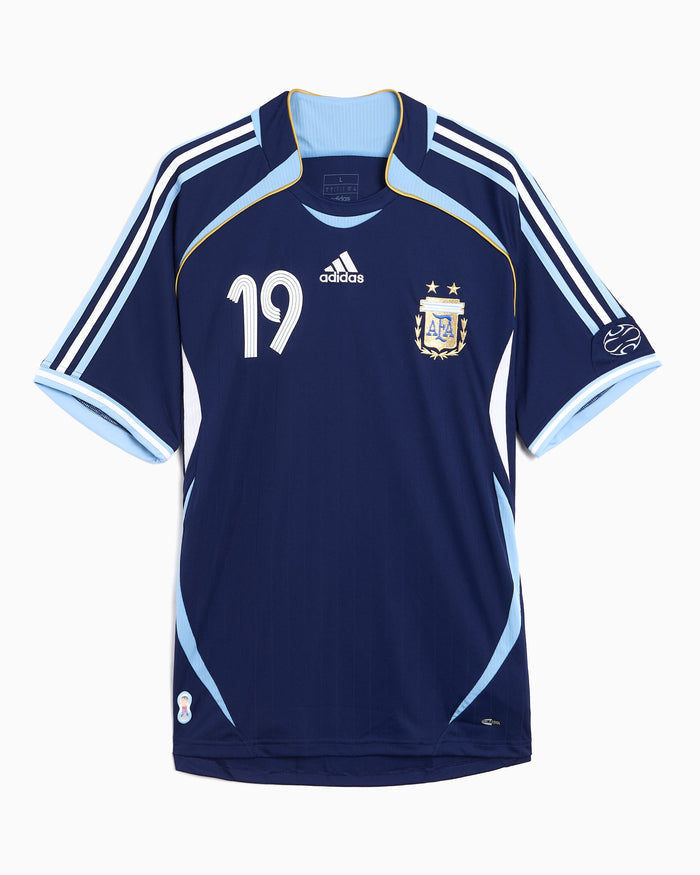 T-Shirts Jersey 2ª equipación adidas Performance Argentina 2006 Messi Men's T-Shirt - JN3709