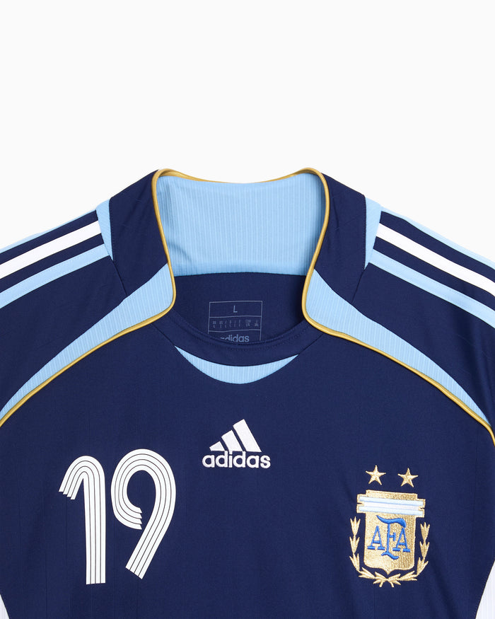 T-Shirts Jersey 2ª equipación adidas Performance Argentina 2006 Messi Men's T-Shirt - JN3709