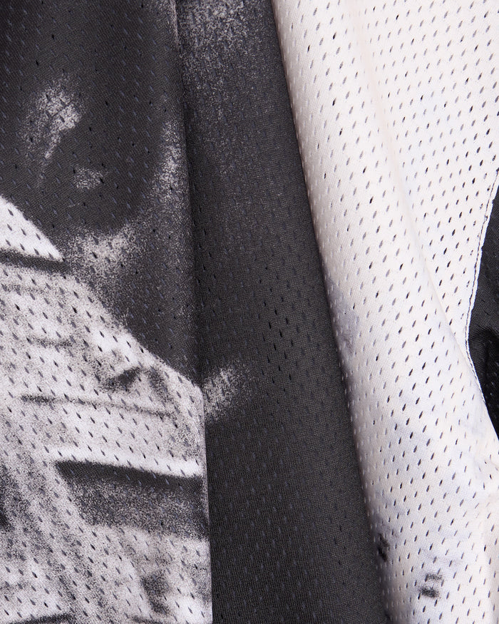 T-Shirts Awake NY x Big L "The Big Picture" Graphic Long-Sleeved Relaxed Men's Jersey T-Shirt - AWK-SP26-TP008-BLK