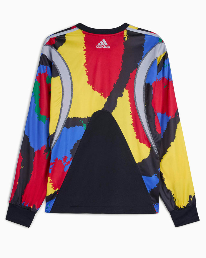 T-Shirts adidas Originals x Brain Dead Graphic Long-Sleeved Relaxed Unisex Jersey T-Shirt - JY7958