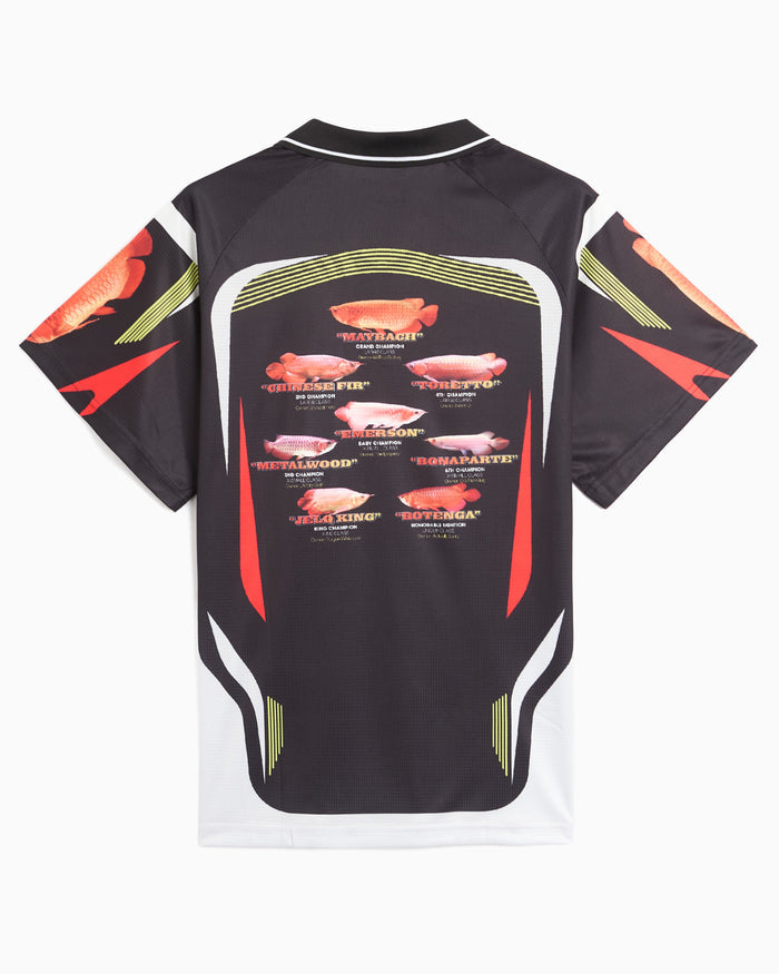 T-Shirts Metalwood Arowana Graphic Relaxed Men's Jersey T-Shirt - 26SS-04-09_BLK