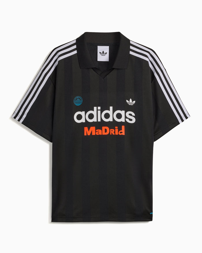 T-Shirts adidas Originals x Bad Bunny DtMF Tour Merch "Madrid" Graphic Relaxed Men's Jersey T-Shirt - LH0436