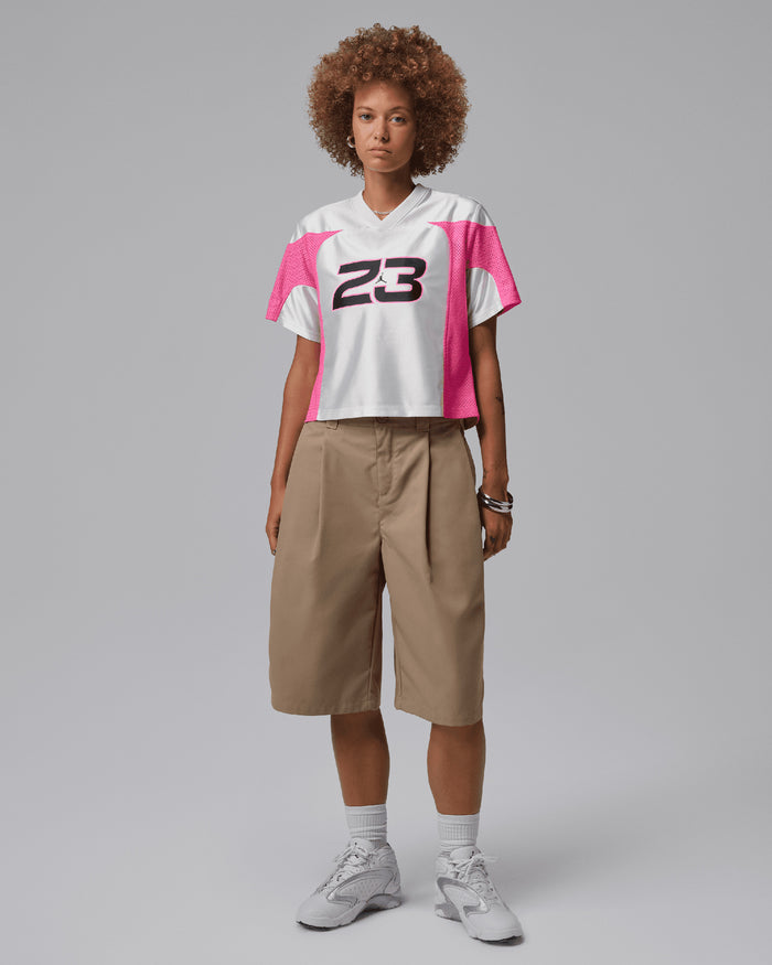 T-Shirts Jordan Flight Logo Crop Women's Jersey T-Shirt - IF1157-100