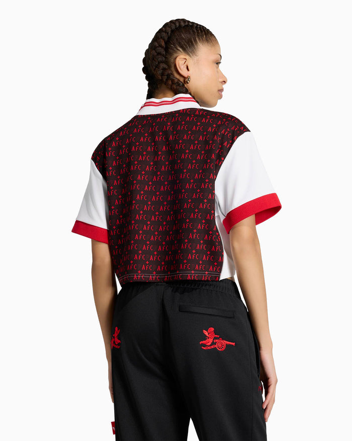T-Shirts adidas Originals x Arsenal FC x Places+Faces 25/26 Logo Crop Women's Jersey T-Shirt - KC1214