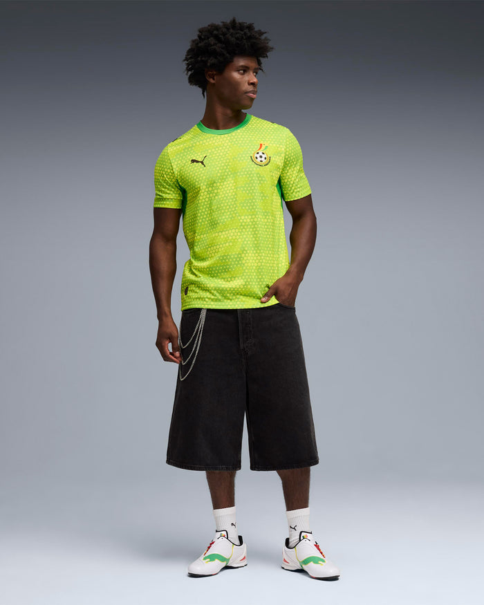 T-Shirts Puma x Salehe Bembury x Ghana Goalkeeper Logo Men's Jersey T-Shirt - 787099-88