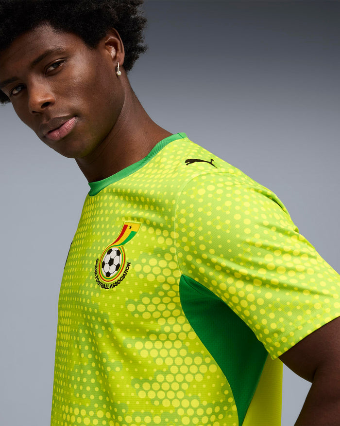 T-Shirts Puma x Salehe Bembury x Ghana Goalkeeper Logo Men's Jersey T-Shirt - 787099-88