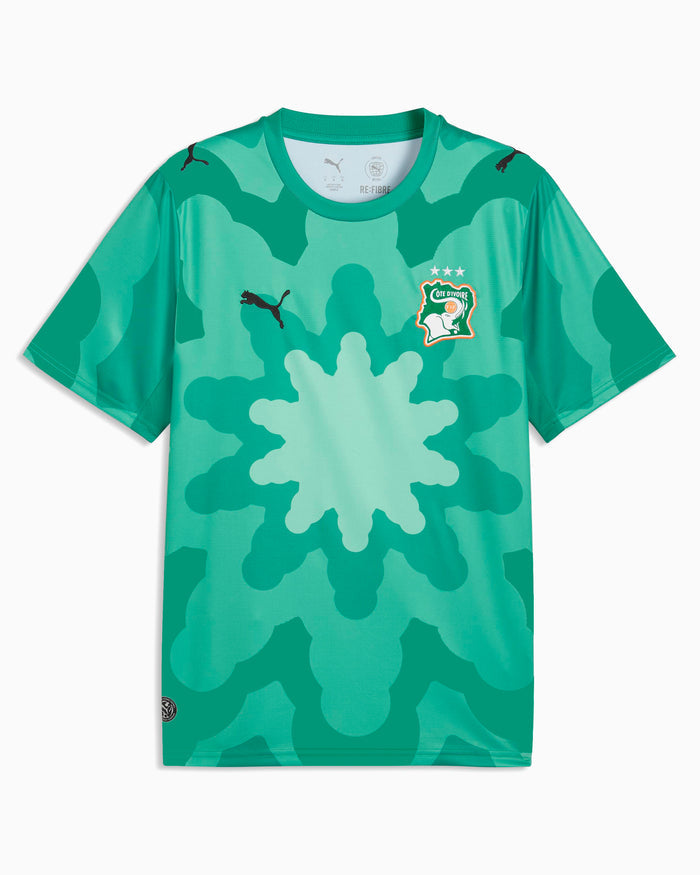 T-Shirts Puma x Salehe Bembury x Ivory Coast Goalkeepers Logo Men's Jersey T-Shirt - 787111-89
