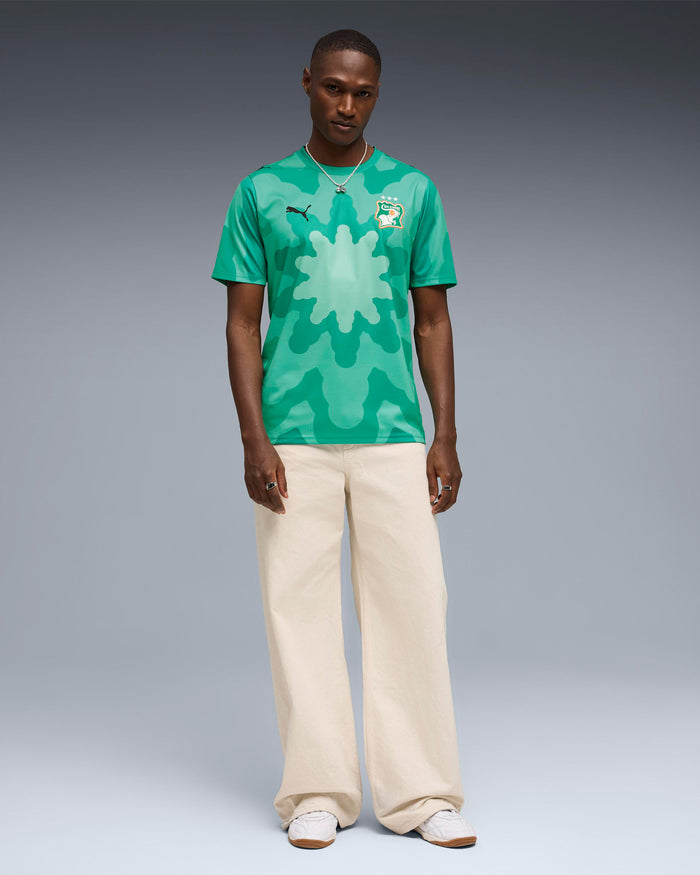 T-Shirts Puma x Salehe Bembury x Ivory Coast Goalkeepers Logo Men's Jersey T-Shirt - 787111-89