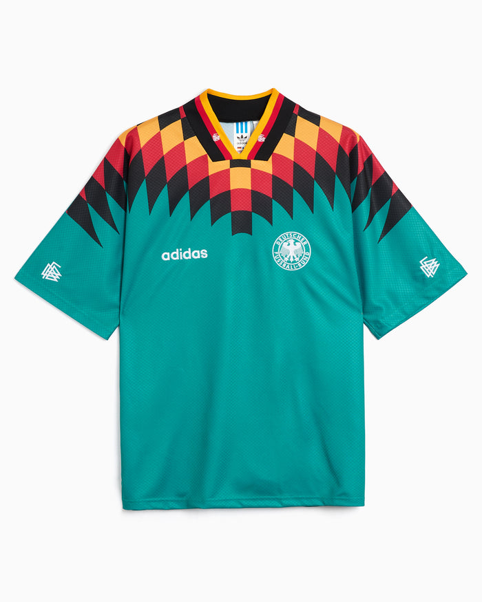 T-Shirts adidas Originals Germany 1994 Football 2nd Kit Relaxed Men's Jersey T-Shirt - JZ6941