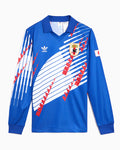 T-Shirts adidas Originals Japan 1993 Football First Kit Long-Sleeved Relaxed Men's Jersey T-Shirt - KT0827