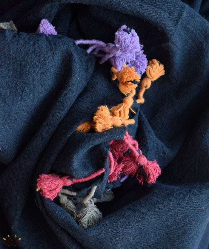 KACCHI KALA COTTON HANDWOVEN STOLE