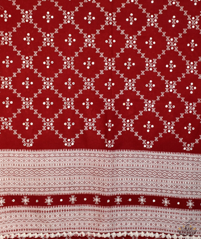 KACCHI WOOLEN HANDWOVEN SHAWL
