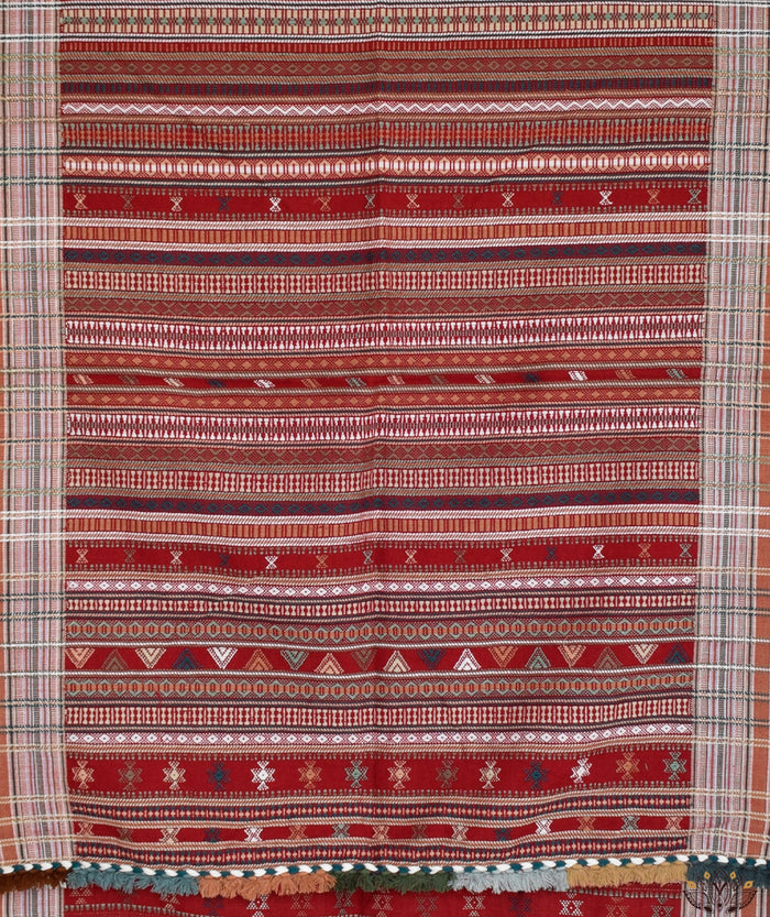 KACCHI WOOLEN HANDWOVEN SHAWL