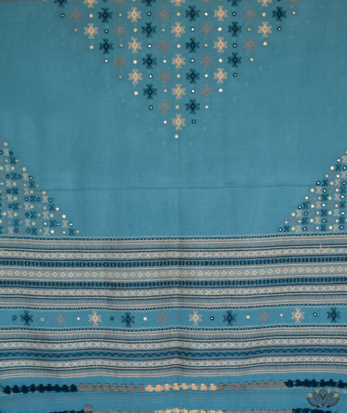 KACCHI WOOLEN HANDWOVEN SHAWL