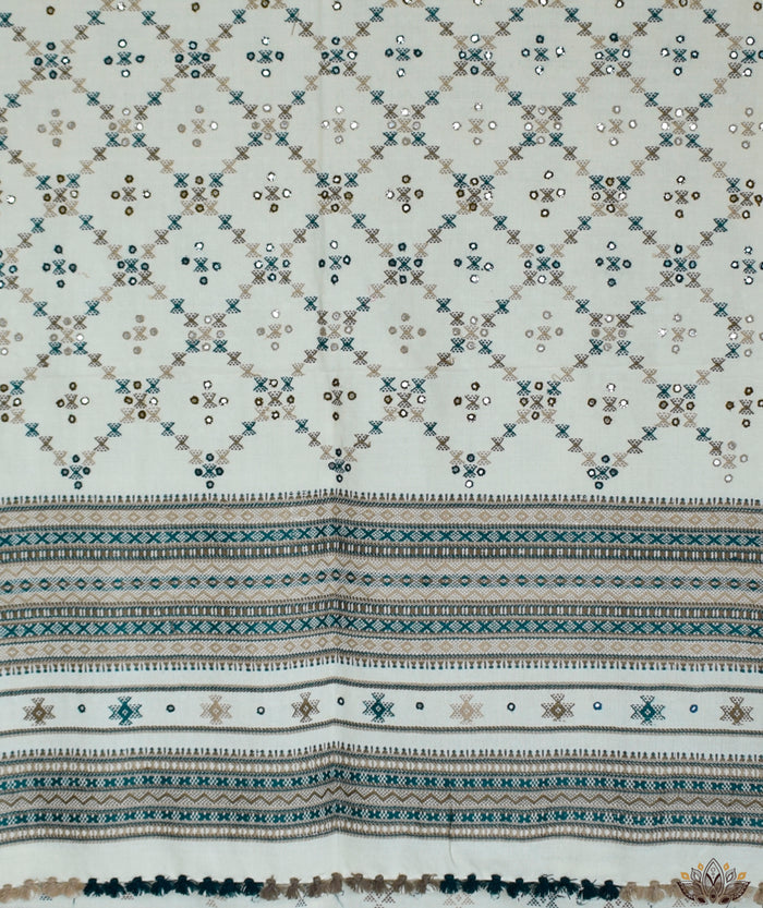 KACCHI WOOLEN HANDWOVEN SHAWL