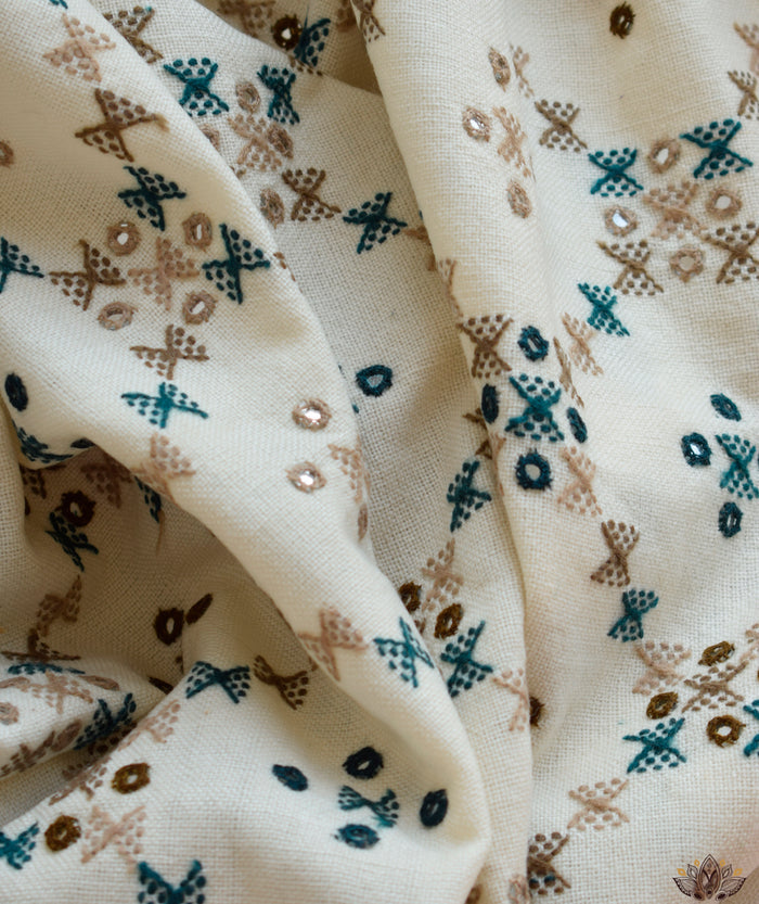 KACCHI WOOLEN HANDWOVEN SHAWL