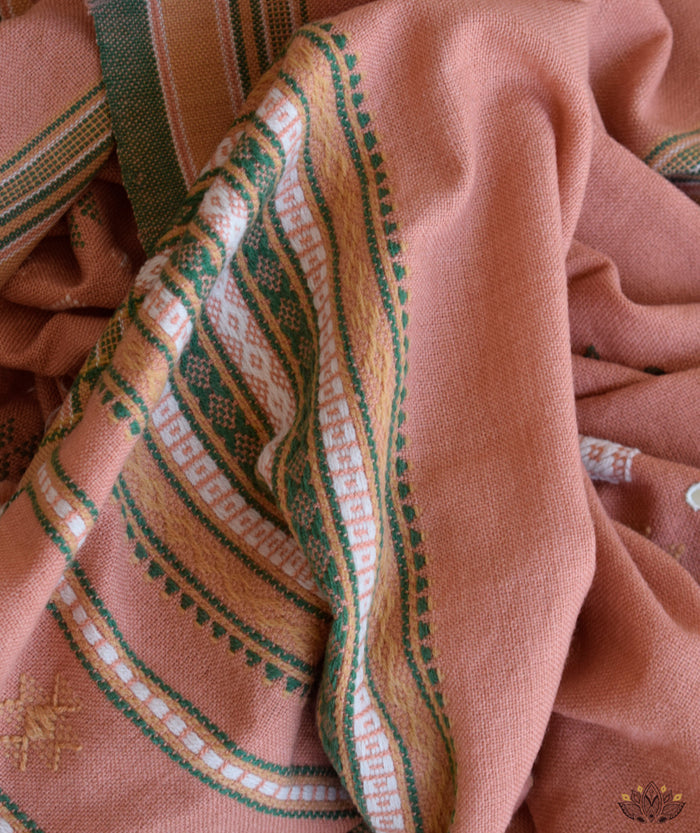 KACCHI WOOLEN HANDWOVEN SHAWL