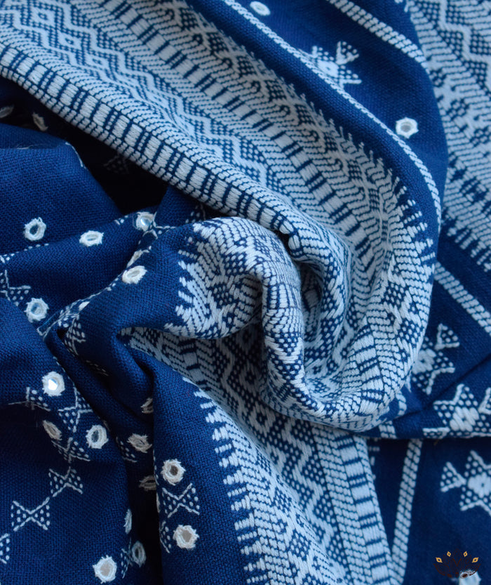KACCHI WOOLEN HANDWOVEN SHAWL