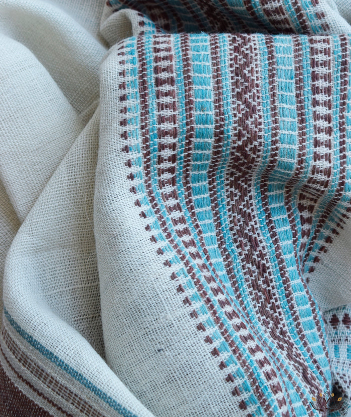 KACCHI WOOLEN HANDWOVEN SHAWL