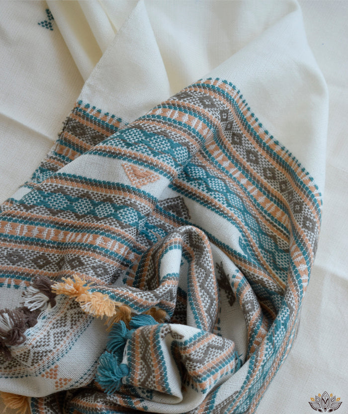 KACCHI WOOLEN HANDWOVEN SHAWL