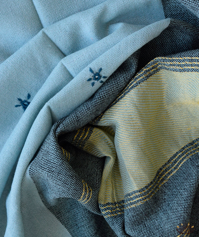 KACCHI WOOLEN HANDWOVEN SHAWL