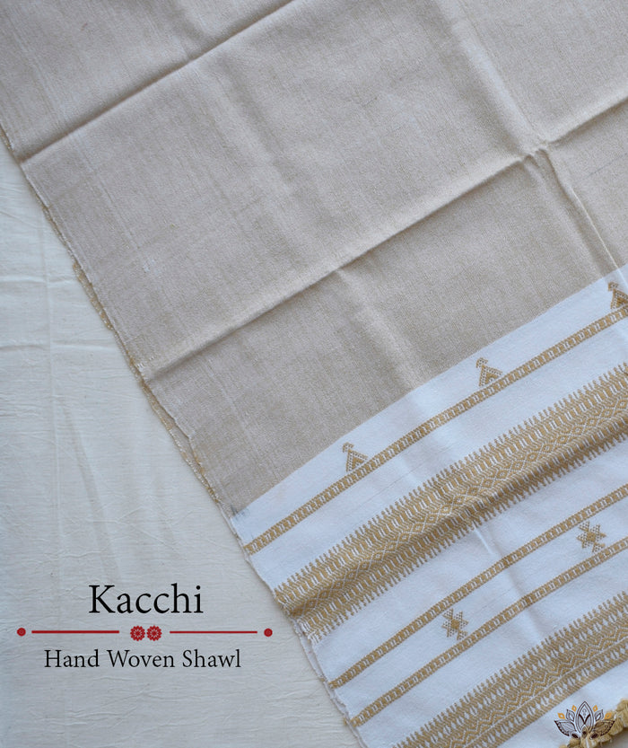 KACCHI WOOLEN HANDWOVEN SHAWL