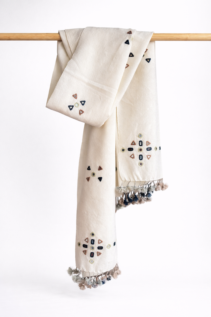 KACCHI WOOLEN HANDWOVEN STOLE