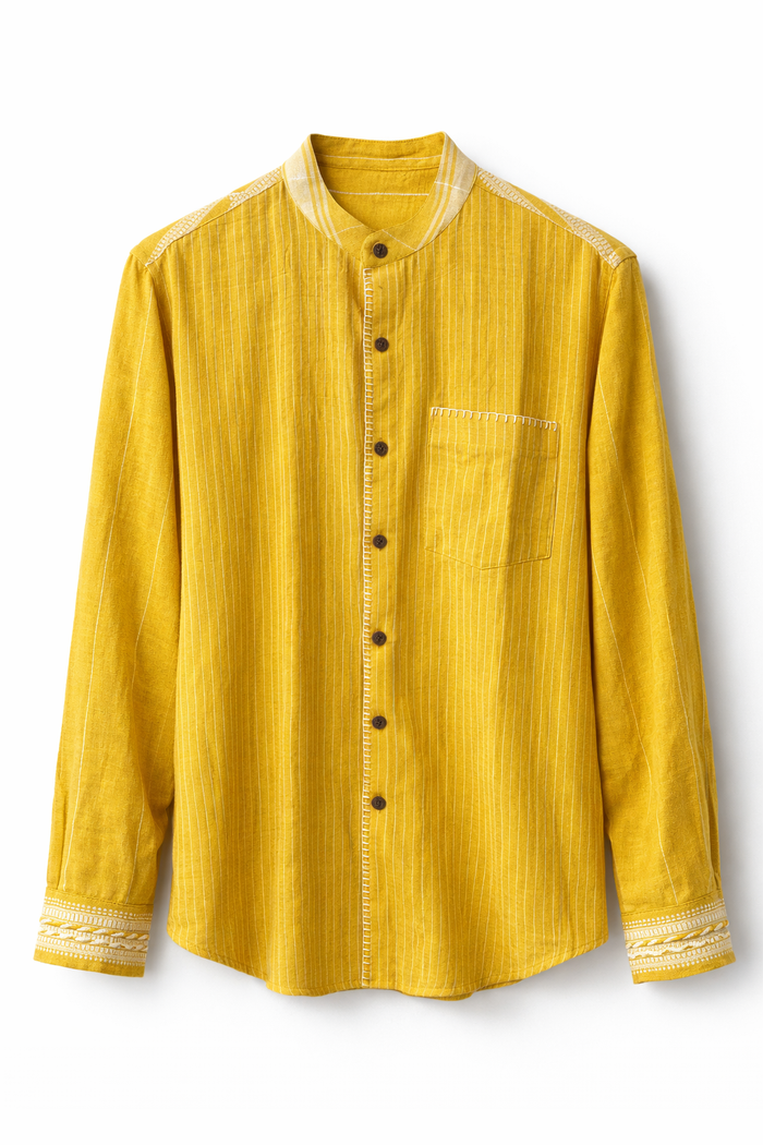 Kala Cotton Handwoven Unisex Shirt
