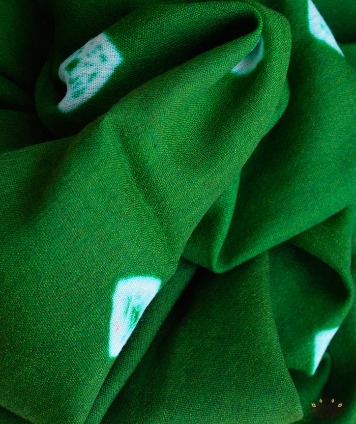 KUTCHI BANDHANI ACRYLIC HANDWOVEN STOLE