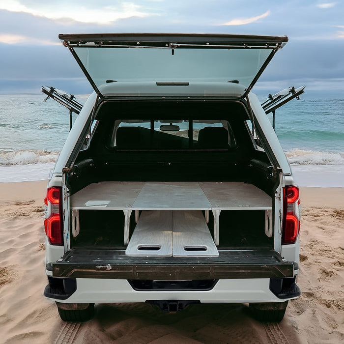 Affordable Chevy Silverado Rock Sliders Lengthwise