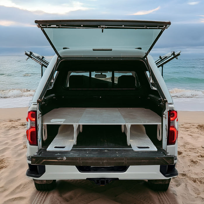 Affordable Chevy Silverado Rock Sliders Lengthwise