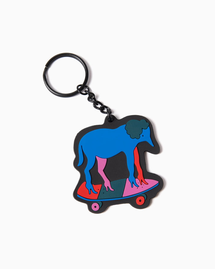 Keychains by Parra Jean Pierre Le Douche Keychain - 55490-BLUE
