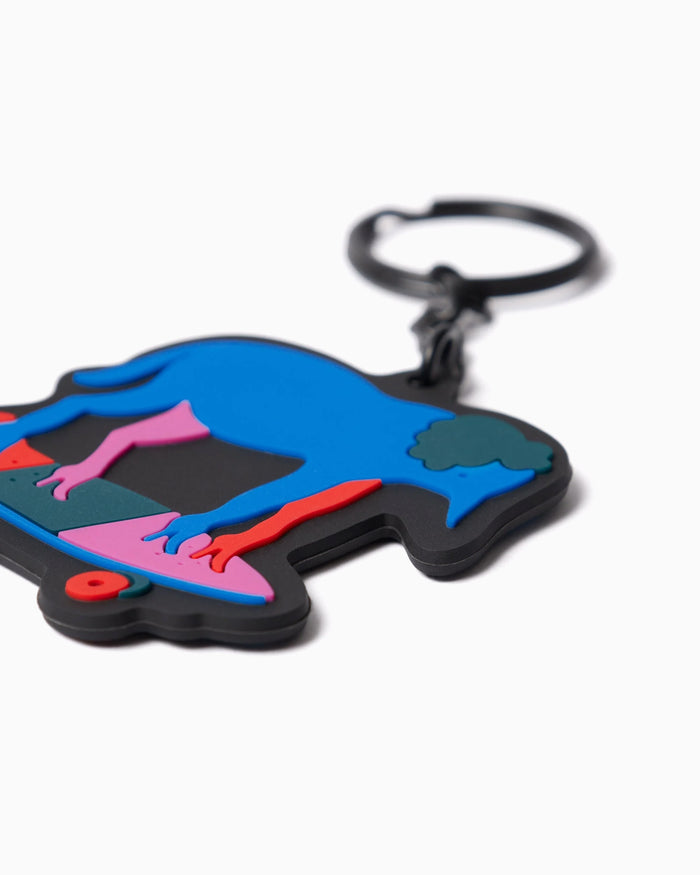Keychains by Parra Jean Pierre Le Douche Keychain - 55490-BLUE