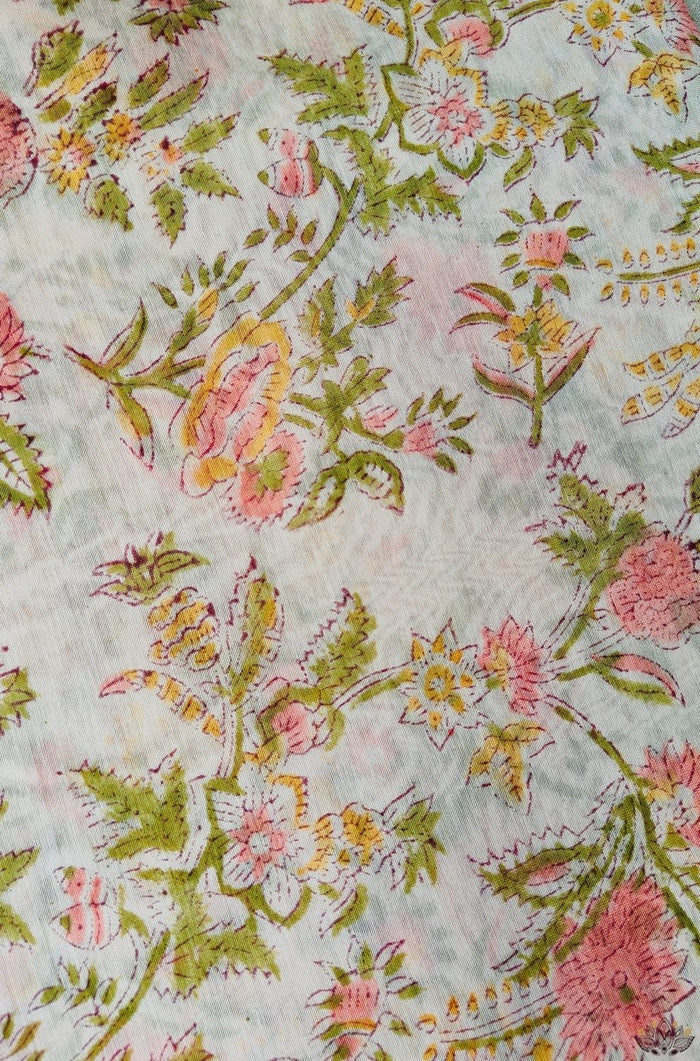 Maheshwari Sanganeri Printed  Sarees