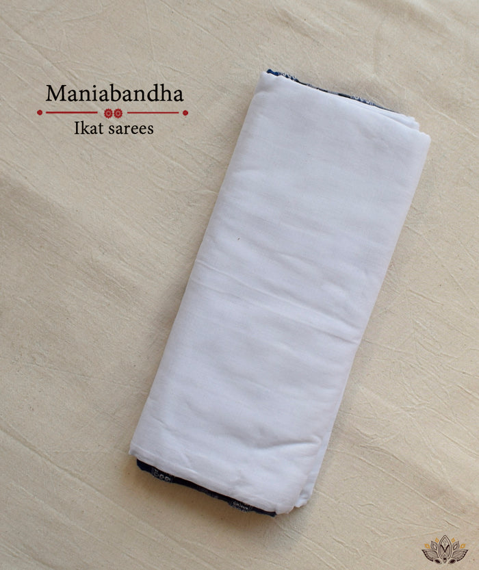 Maniabandha Single Ikat Handwoven Saree