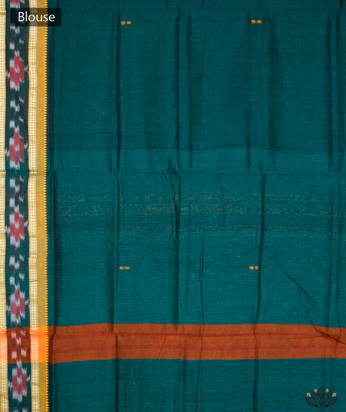 Maniabandha Single Ikat Handwoven Saree