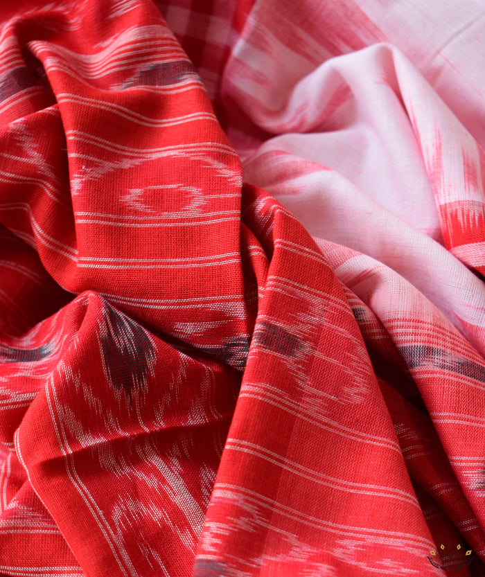 Maniabandha Single Ikat Handwoven Saree