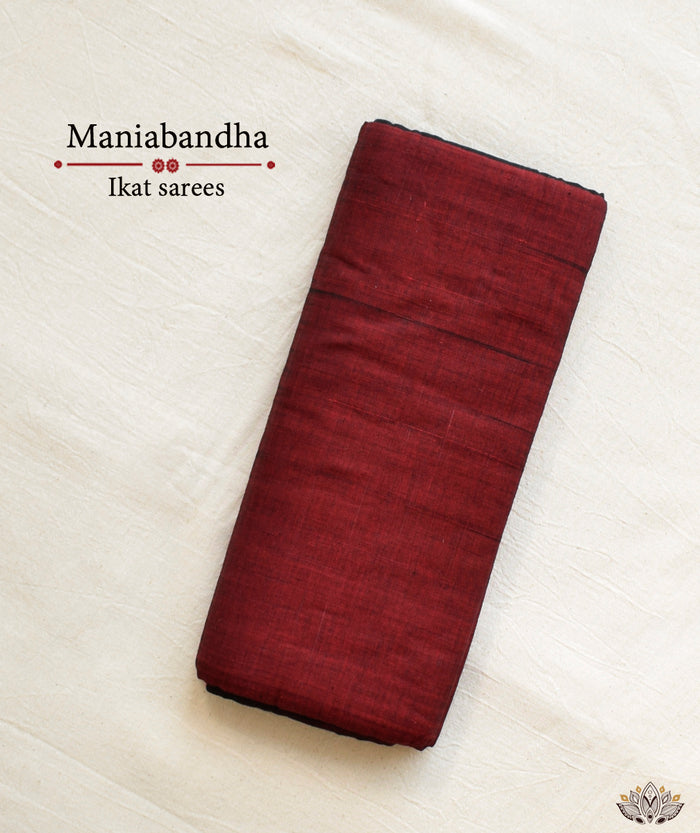 Maniabandha Single Ikat Handwoven Saree