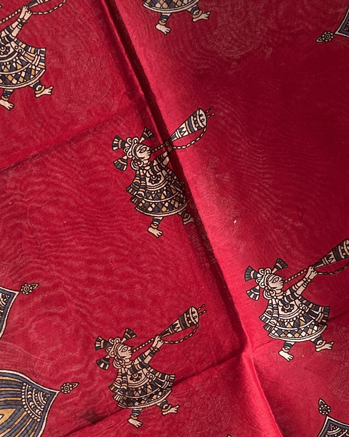 Mata ni Pachedi Chanderi Stole