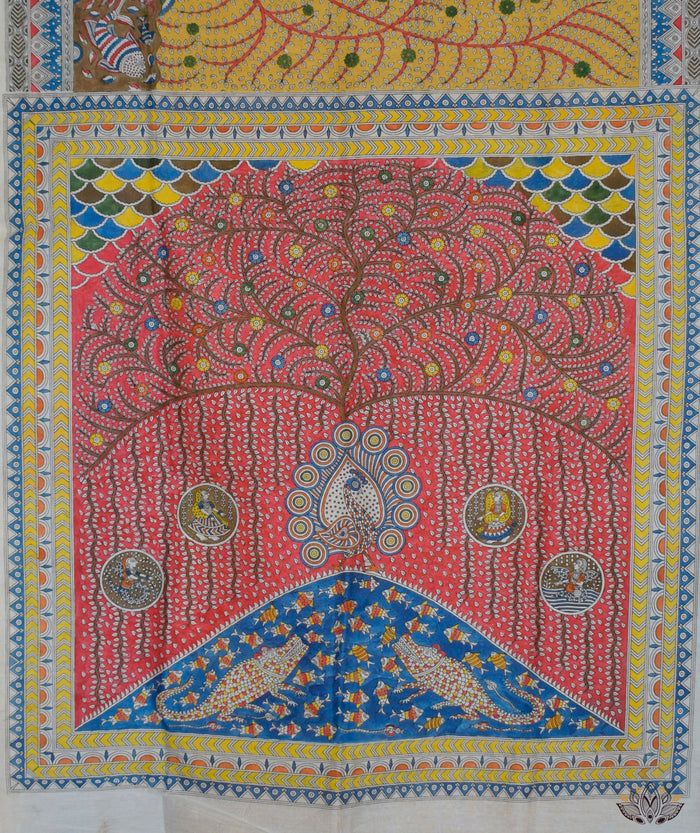 MATA NI PACHHEDI CHANDERI  SAREE